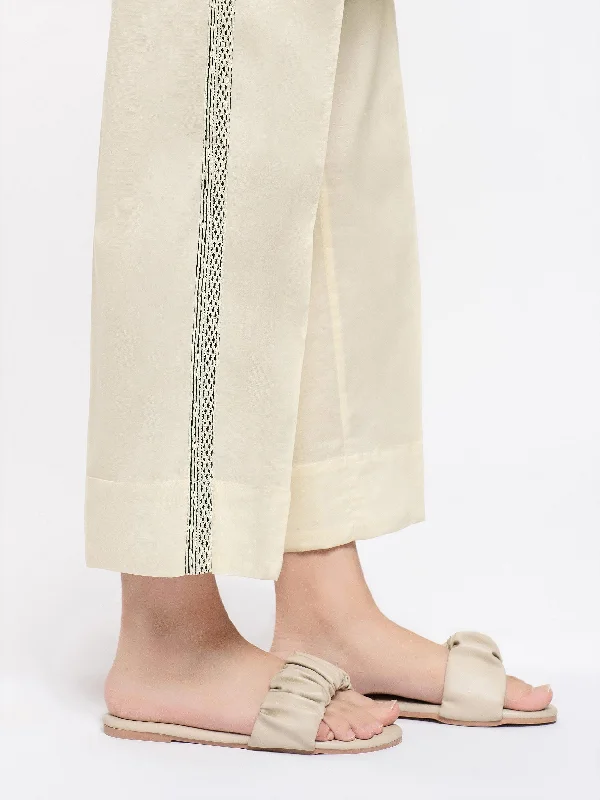 Embroidered Cambric Trousers