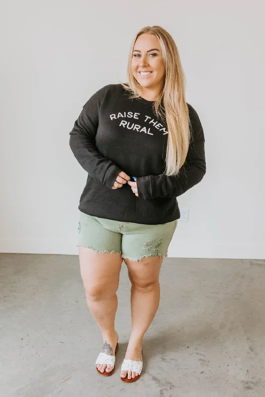 Curvy Raise Them Rural Sweatshirt