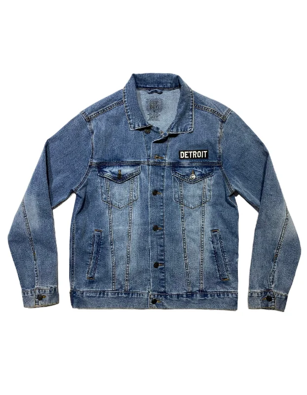 Ink Detroit Jean Jacket - Light Denim