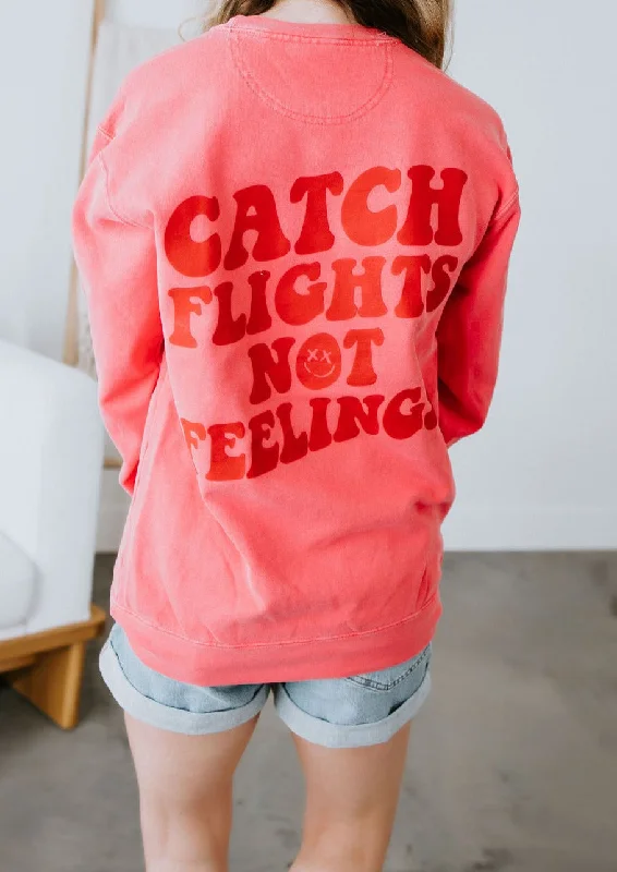 Catch Flights Graphic Sweatshirt