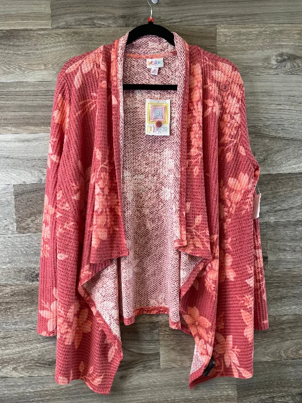 Cardigan By Lularoe In Orange, Size: M