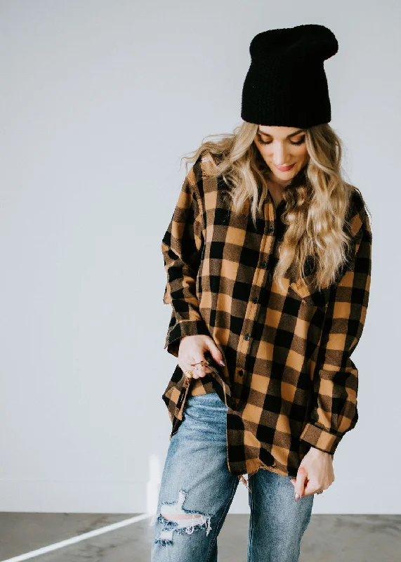 Evie Plaid Flannel Shirt