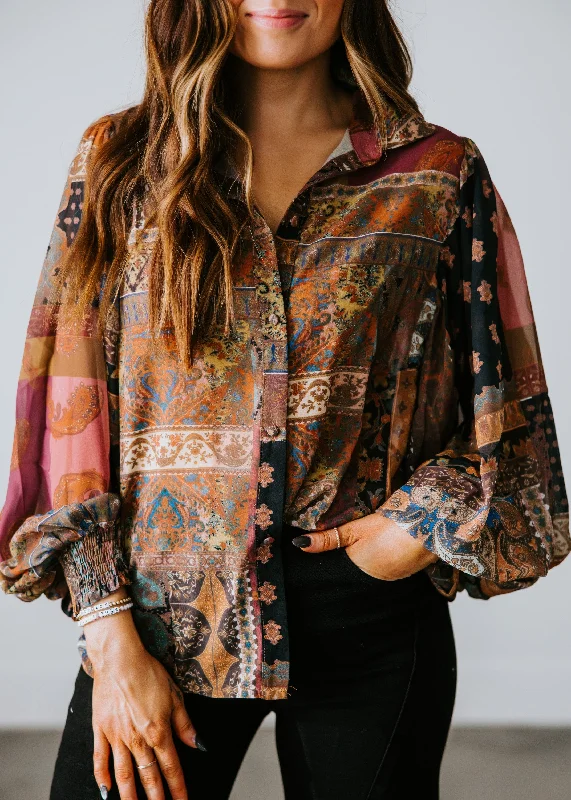 Melody Printed Blouse