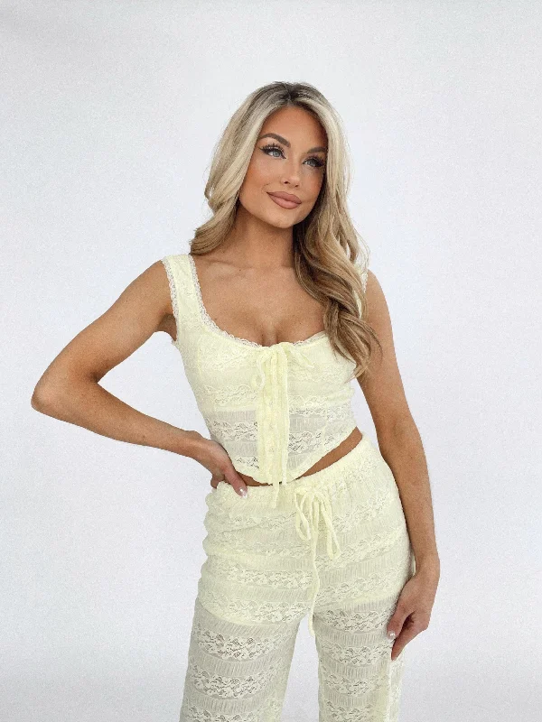 Lemonade Lace Top