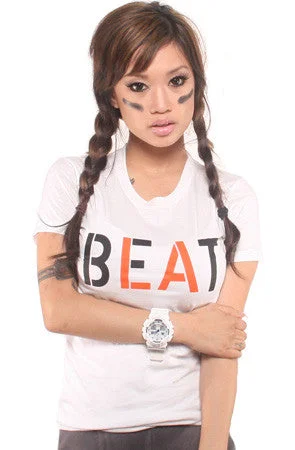 Beat LA (Women's White/Orange Tee)