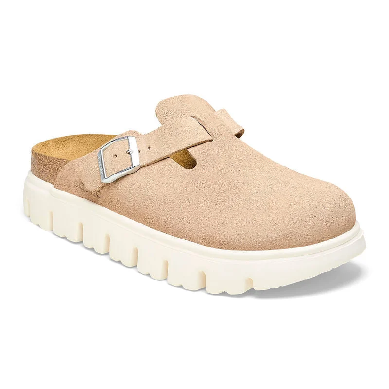 Women's Boston Chunky Suede Clog