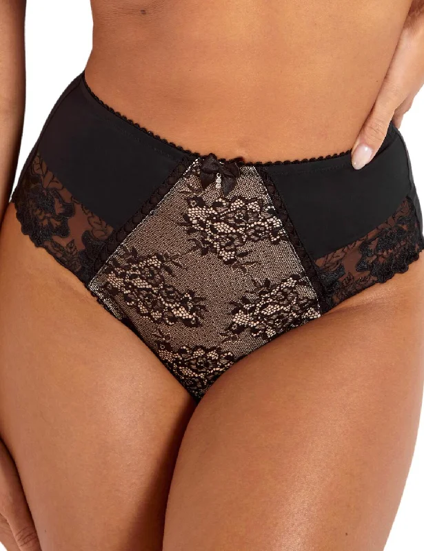 SOFIA LACE BRIEF BLACK