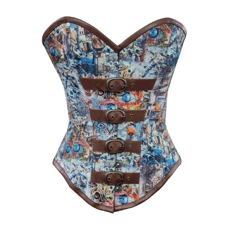 Gandogan Steampunk Overbust Corset