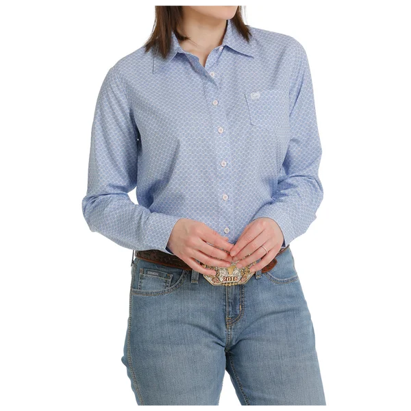 Women's Long Sleeve ArenaFlex Button Shirt