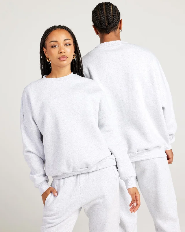 Omni Unisex Crewneck - Grey Marle