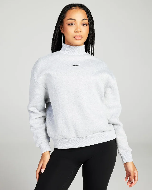 Classic Women's Mockneck - Grey