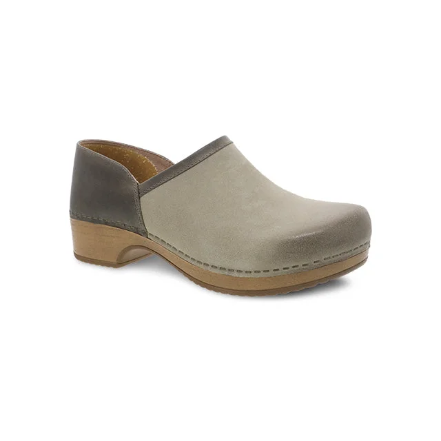 Women's Brenna Taupe Burnished Suede