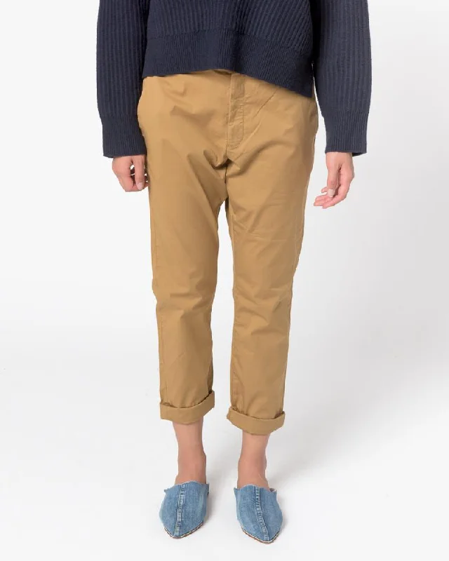 News Trouser in Dark Yellow