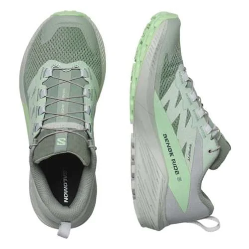 Women's Sense Ride 5 Shoe - Lily Pad/Metal/Green Ash