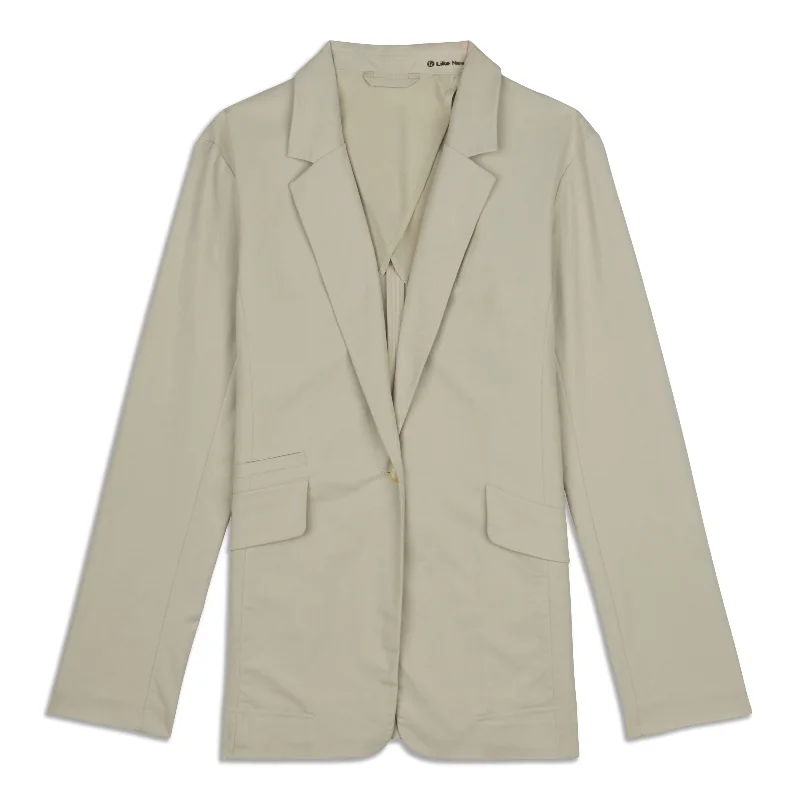 Relaxed-Fit Twill Blazer - Resale