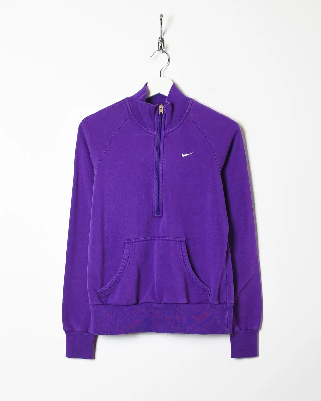 Nike Athletic Dept 1/4 Zip Sweatshirt - Small Women's