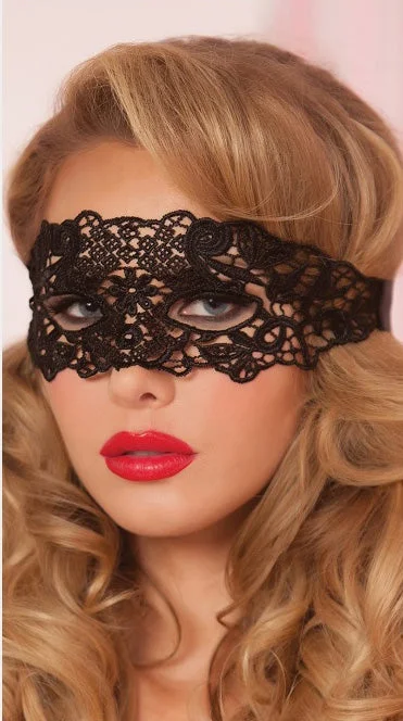 Black Lace Eye Mask