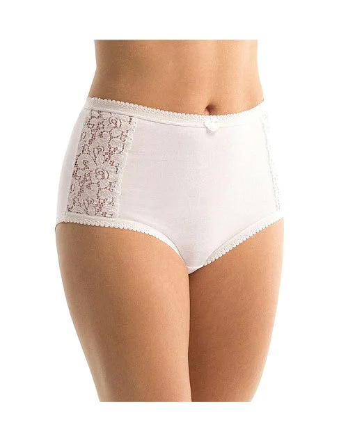 Cotton Lace Full Brief