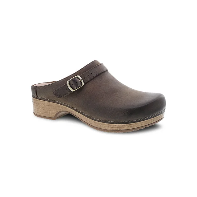 Women's Berry Mushroom Burnished Nubuck