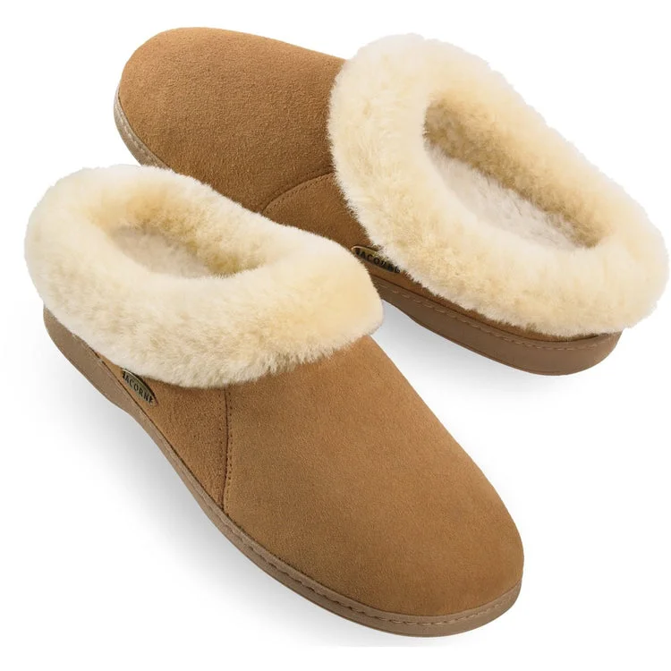 Women's Ewe Collar Sheepskin Slipper With Cloud Contour Comfort