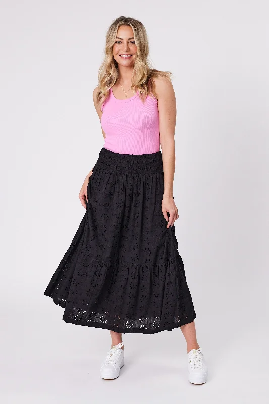 Gloss by Shine On Thalassa Broderie Skirt