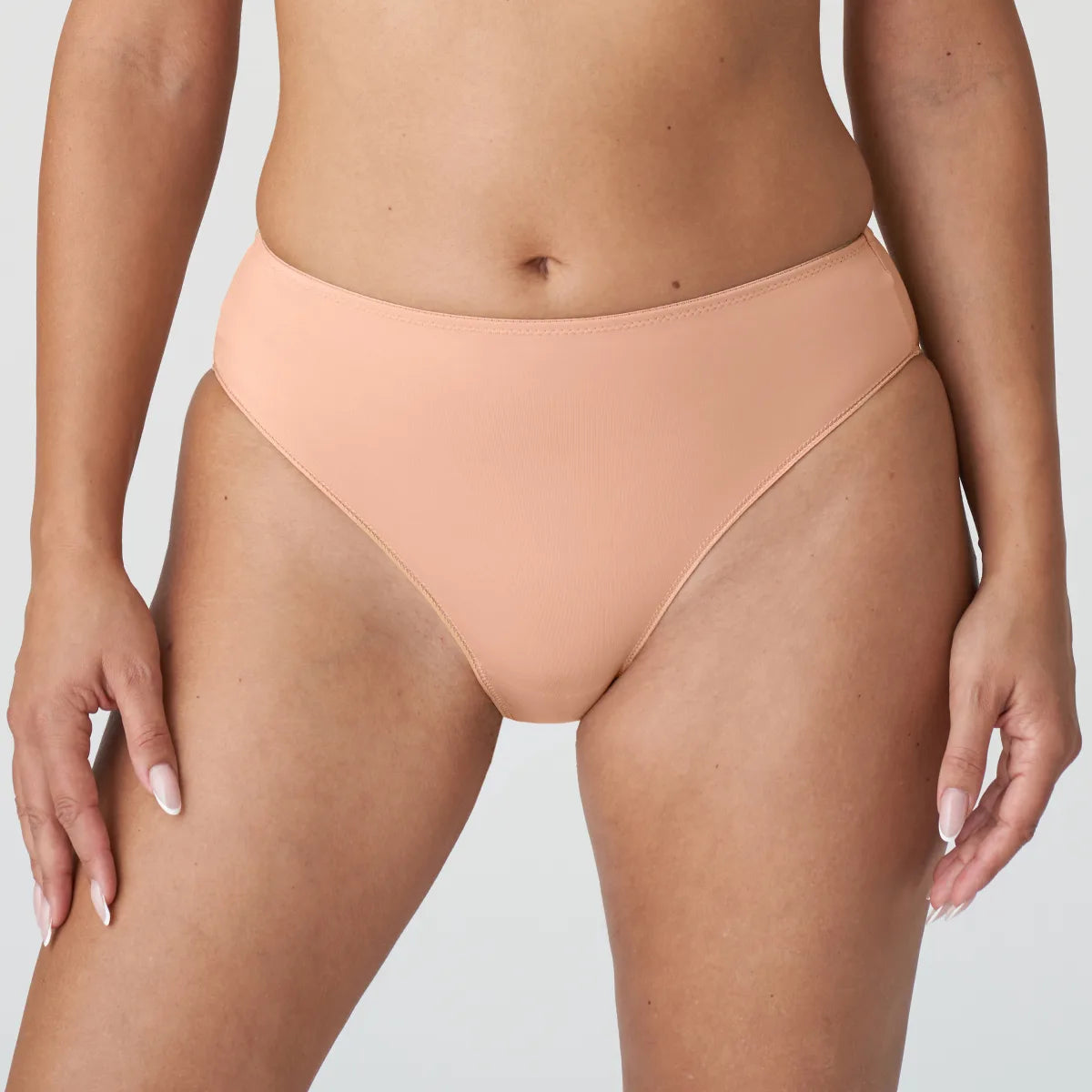 SATIN BRIEF LIGHT TAN