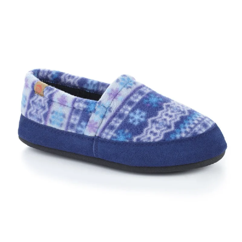 Women's Fleece Moc Slippers