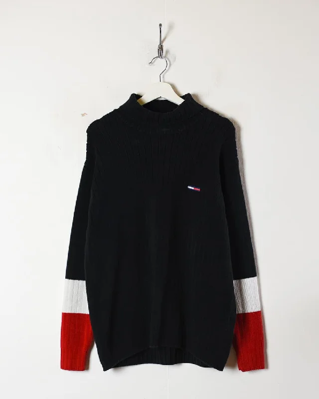 Tommy Hilfiger Turtle Neck Knitted Sweatshirt - Medium