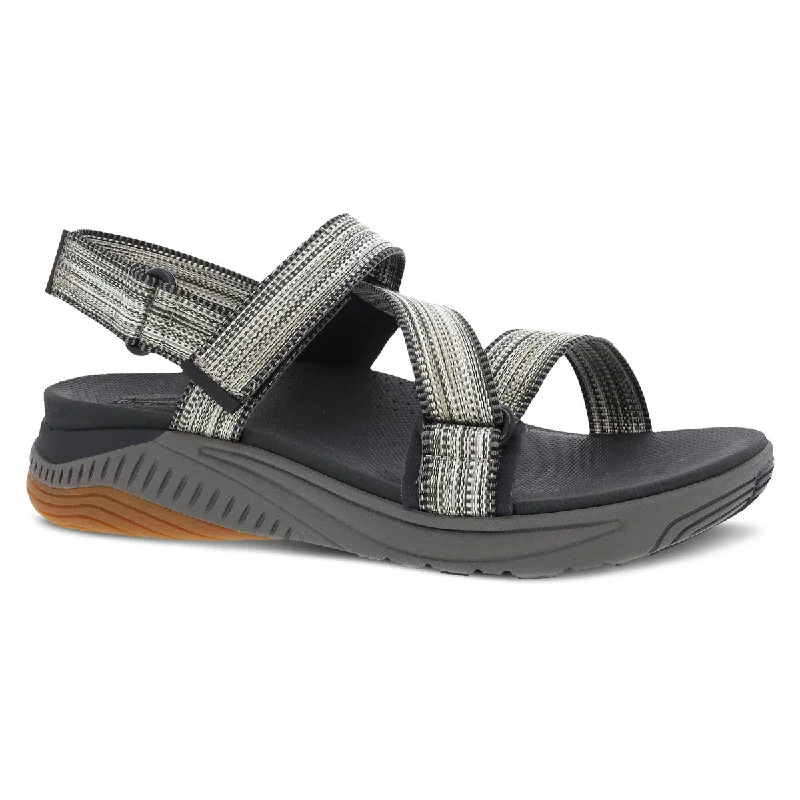 Women's Rayna Webbing Sandal - Black Multi