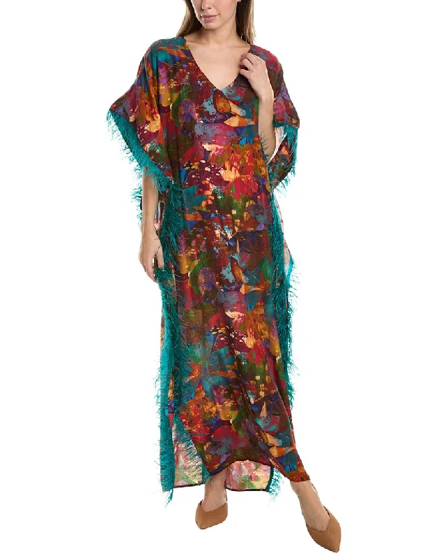 Marie Oliver Maura Silk Caftan