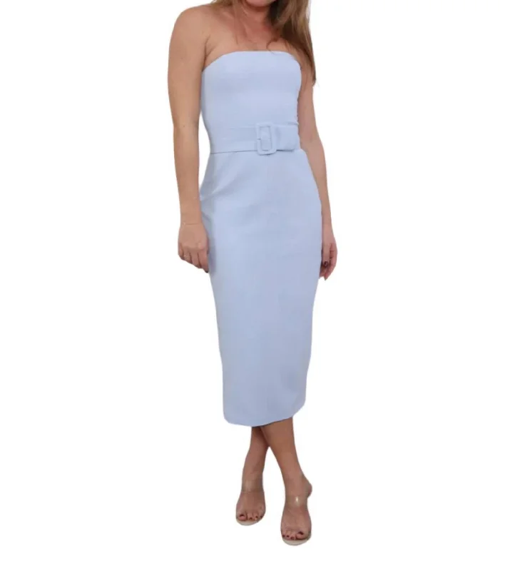 Fae Midi Dress In Arctic