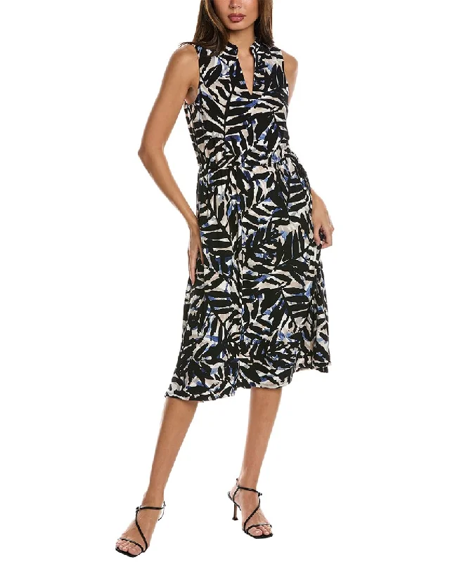 Anne Klein Jenna Drawstring Midi Dress