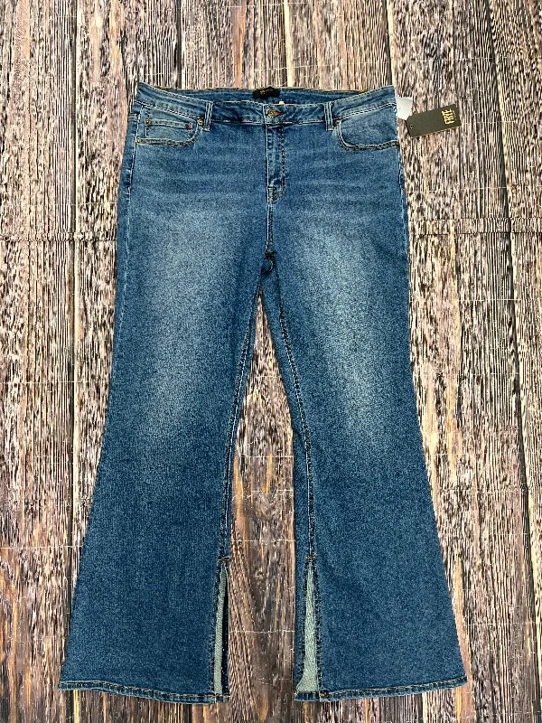 Blue Denim Jeans Boot Cut Frye, Size 20