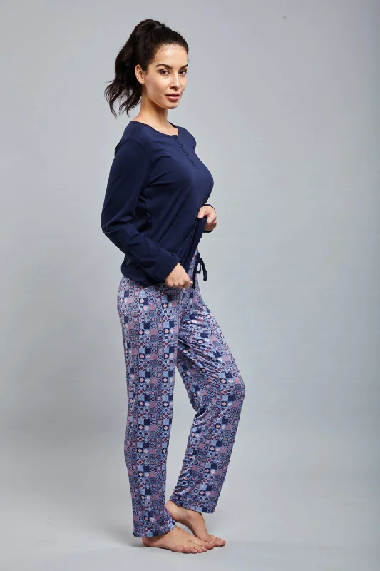 Classic Mosaic Pajama Set