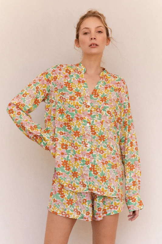 Maggie Pyjama Set - Long Sleeve - Bloom