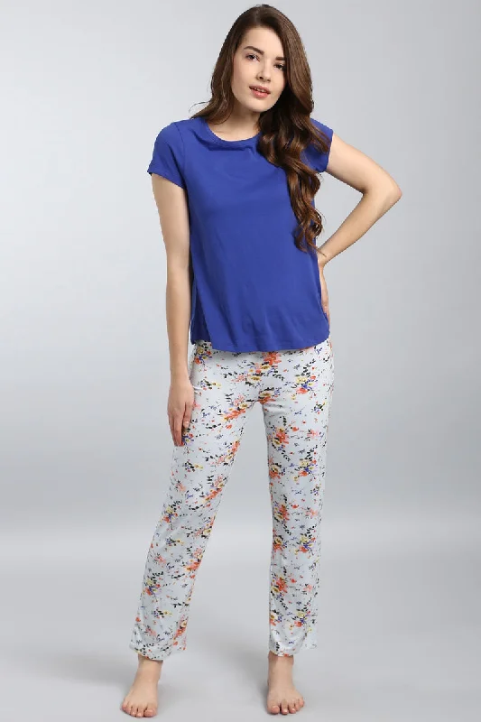 Delicate Floral Pajama Set