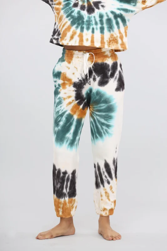 Tie & Dye Terry Travel Pant