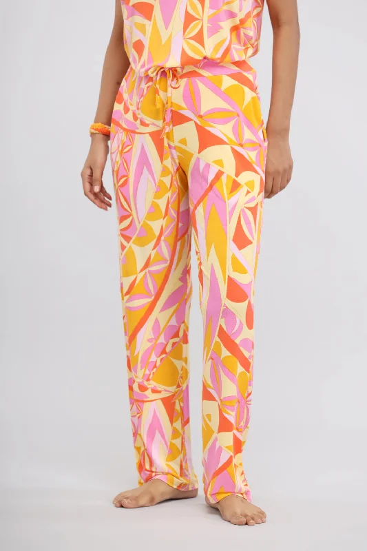 Yellow Paisley Modal Pajama